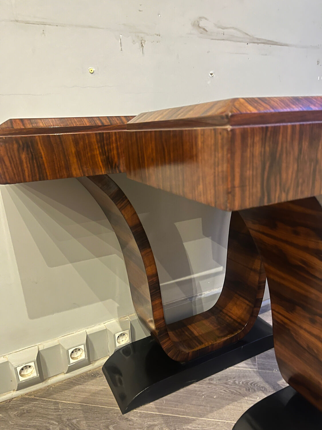 Art Deco pair of consoles