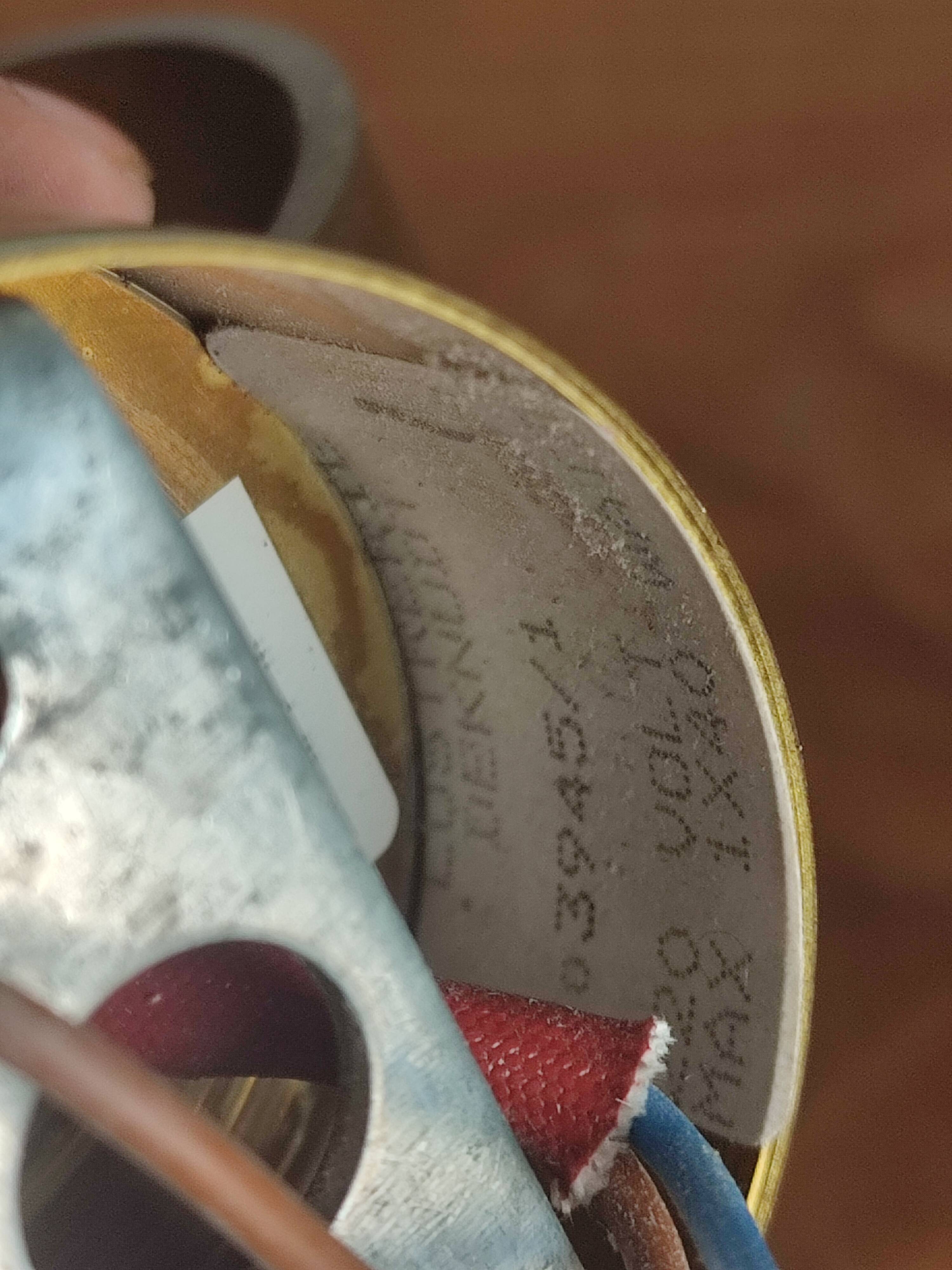 Vintage frosted glass shell wall sconces