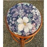 Vintage rattan bar stool