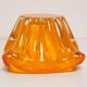 Mid-Century Orange Murano Glass Ashtray, Italy, 1970s