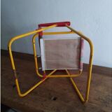 Fauteuil de camping pliable pour enfant vintage
