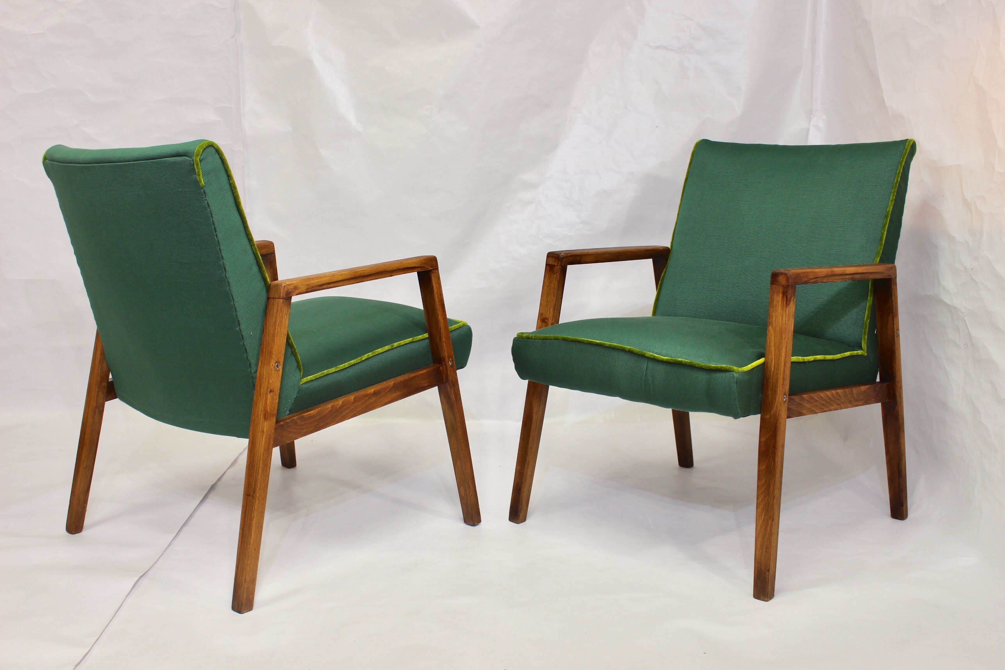 Pair of vintage armchairs 60s