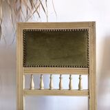 Louis XVI bench and chairs