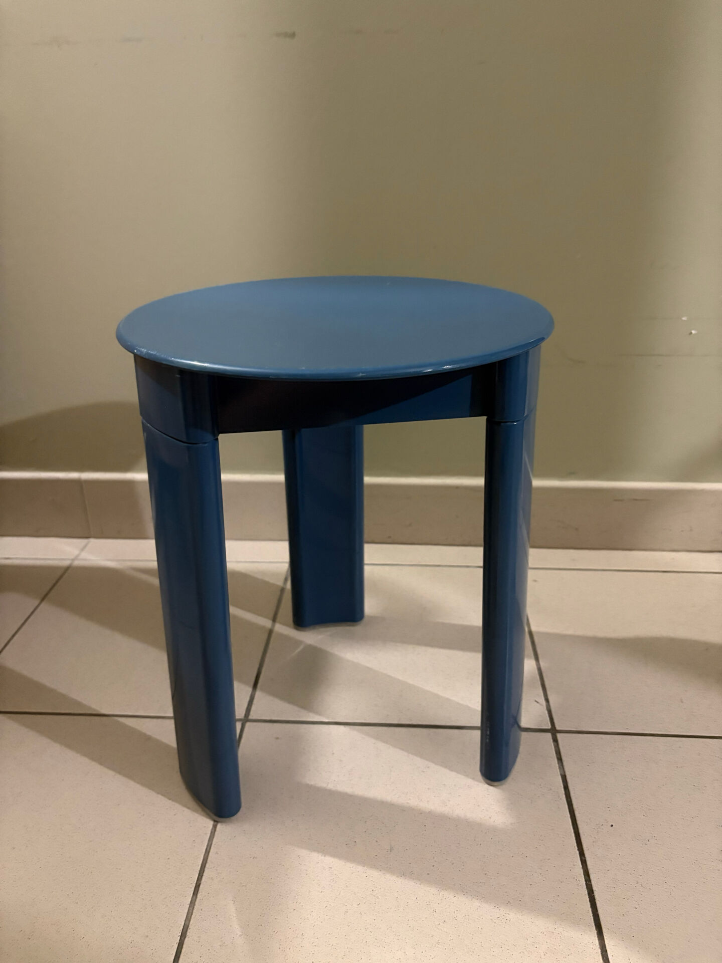 Side table/stool Olaf Von Bohr for Gedy vintage 60s/70s