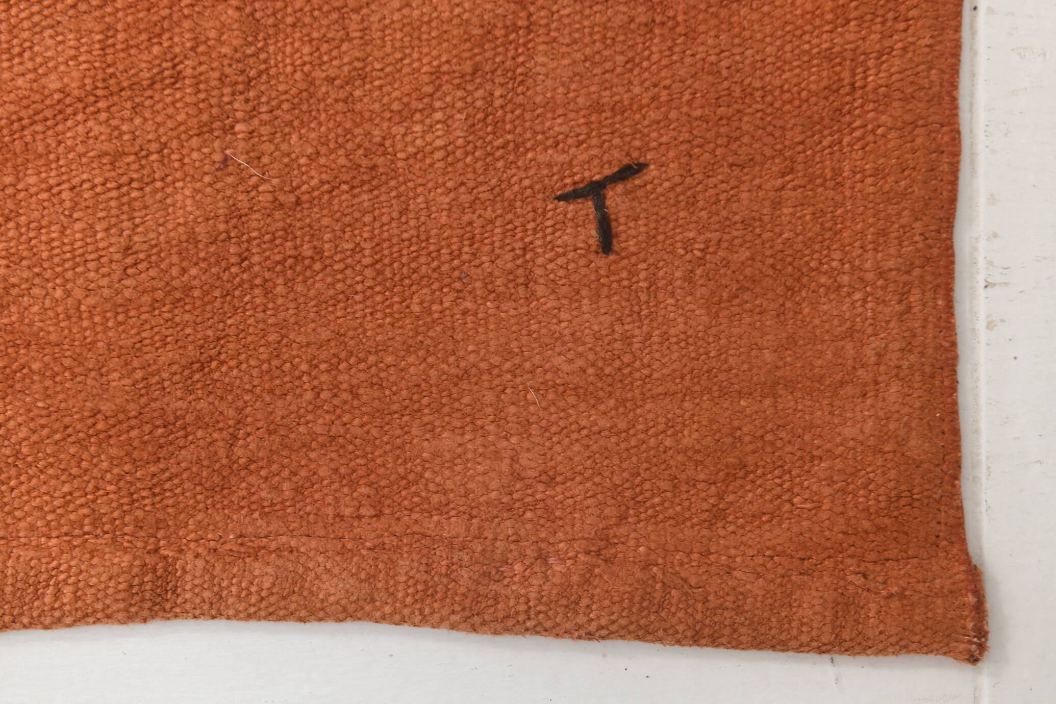 2x8 Brunt Orange Vintage Runner Rug, 52x234Cm