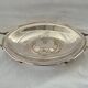 Large silver-plated metal basket Roux-Marquiand – Superb rococo decoration –