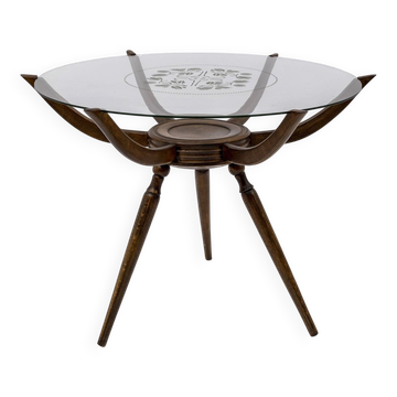 Carlo De Carli Mid-Century Modern Italian "Spider" Coffee Table, 1950