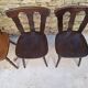 Chaises dépareillées
