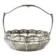 Art Nouveau basket, silver-plated brass, WMF, Germany, early 20th century