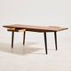 Restored rosewood coffee table