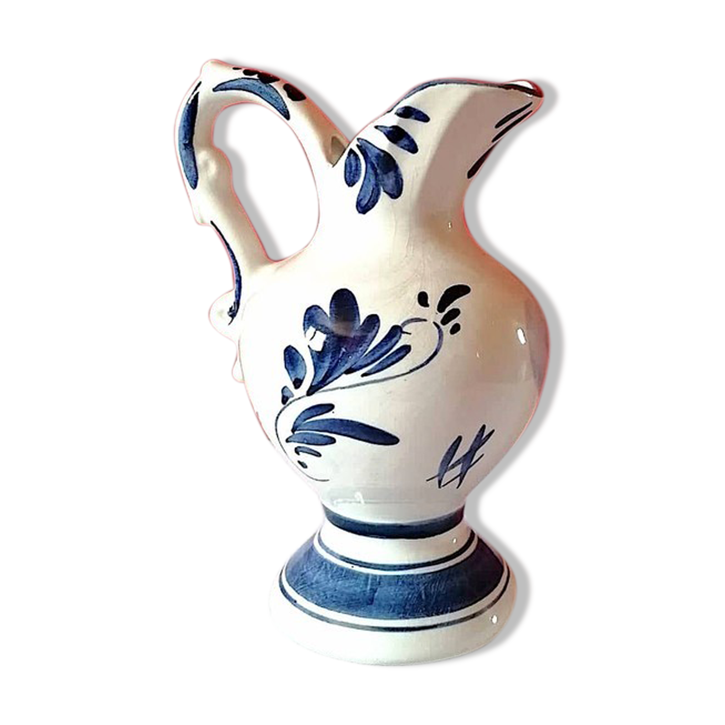 Delft porcelain pitcher, Holland