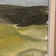 Original Swedish Oil On Canvas – Landscape By Allan Erwö – Vintage & Framed
