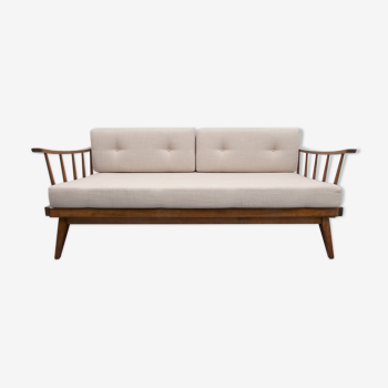 1950s daybed in beige, Wilhelm Knoll