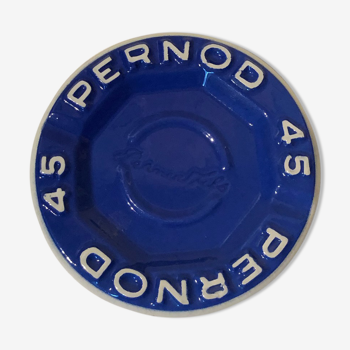 Cendrier publicitaire bleu Pernod