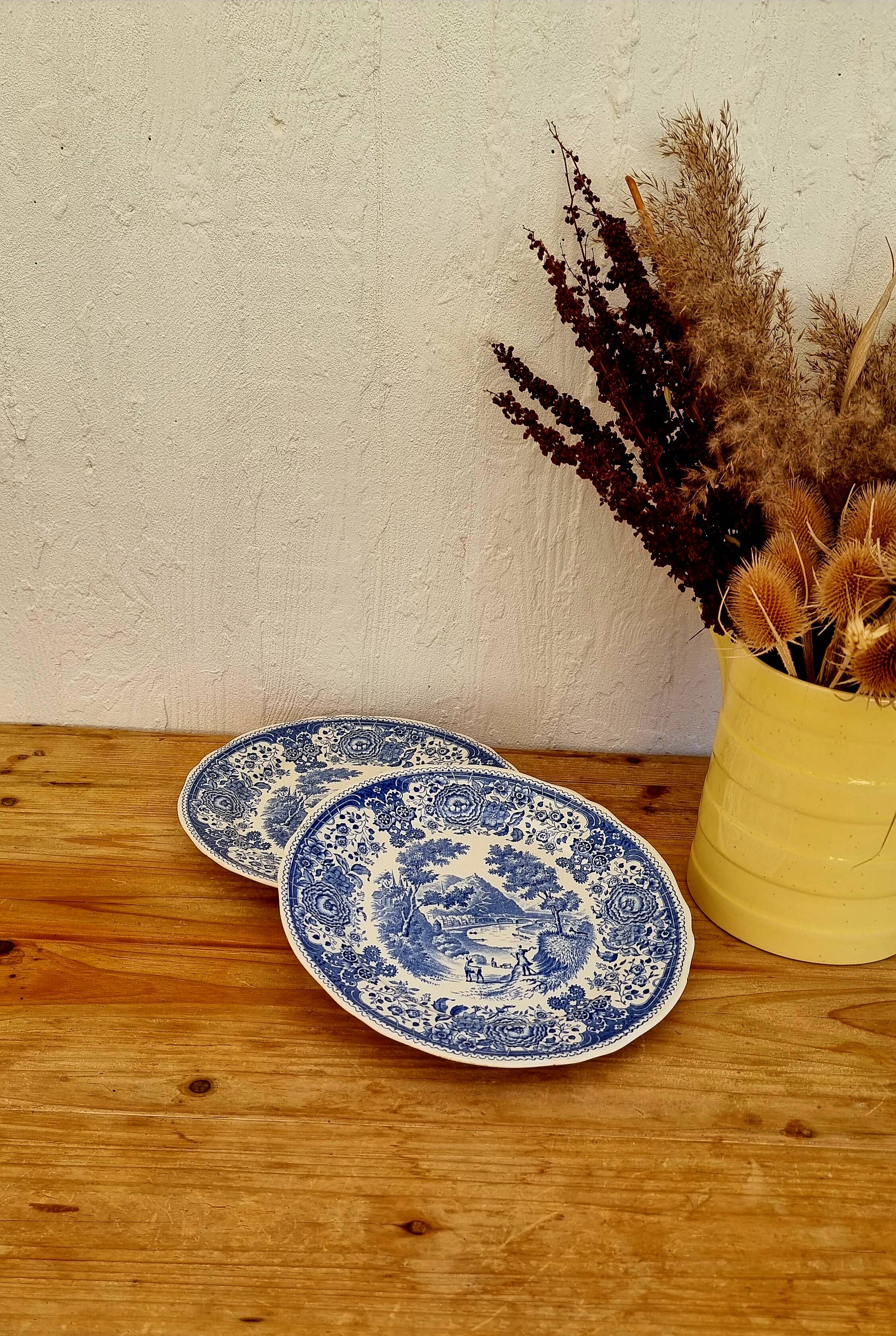 Set of 2 Villeroy & Boch Burgenland dinner plates