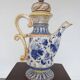 Italy ceramic Majolica Deruda teapot height 50 cm
