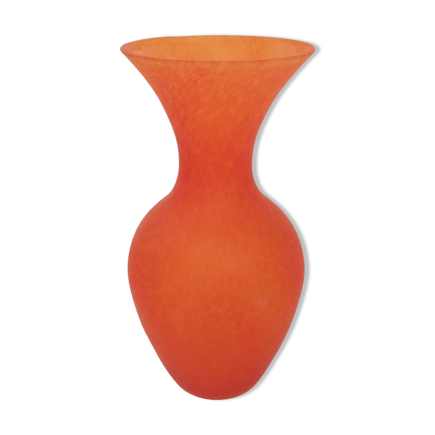 Blown glass vase