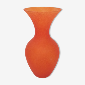 Blown glass vase