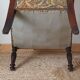 Walnut armchair in Neo-Renaissance style, 20th century.