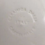 Lot of speckled turquoise plates