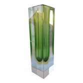 Vase en verre de Murano Sommerso