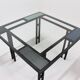 Table à manger en pastoe post-moderne des années 1980