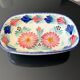 Ravier ashtray Faïencerie de Quimper, HB Henriot - floral decoration