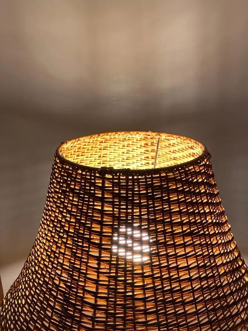 Scandinavian teak floor lamp 1960s