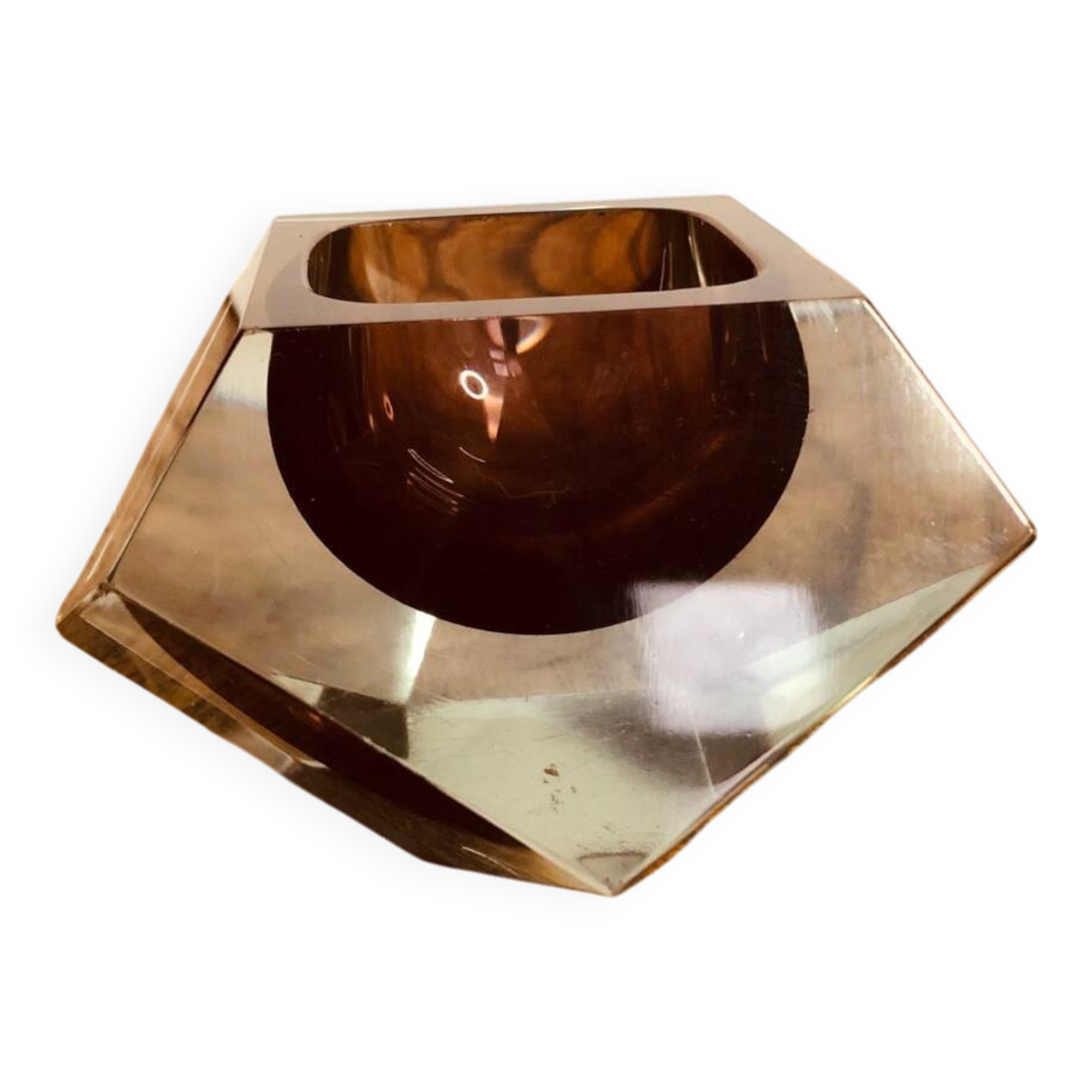 Murano glass ashtray