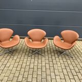 2x Fritz Hansen Swan chair by Arne Jacobsen, NEW condition!!