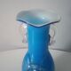 Original blue opaline vase