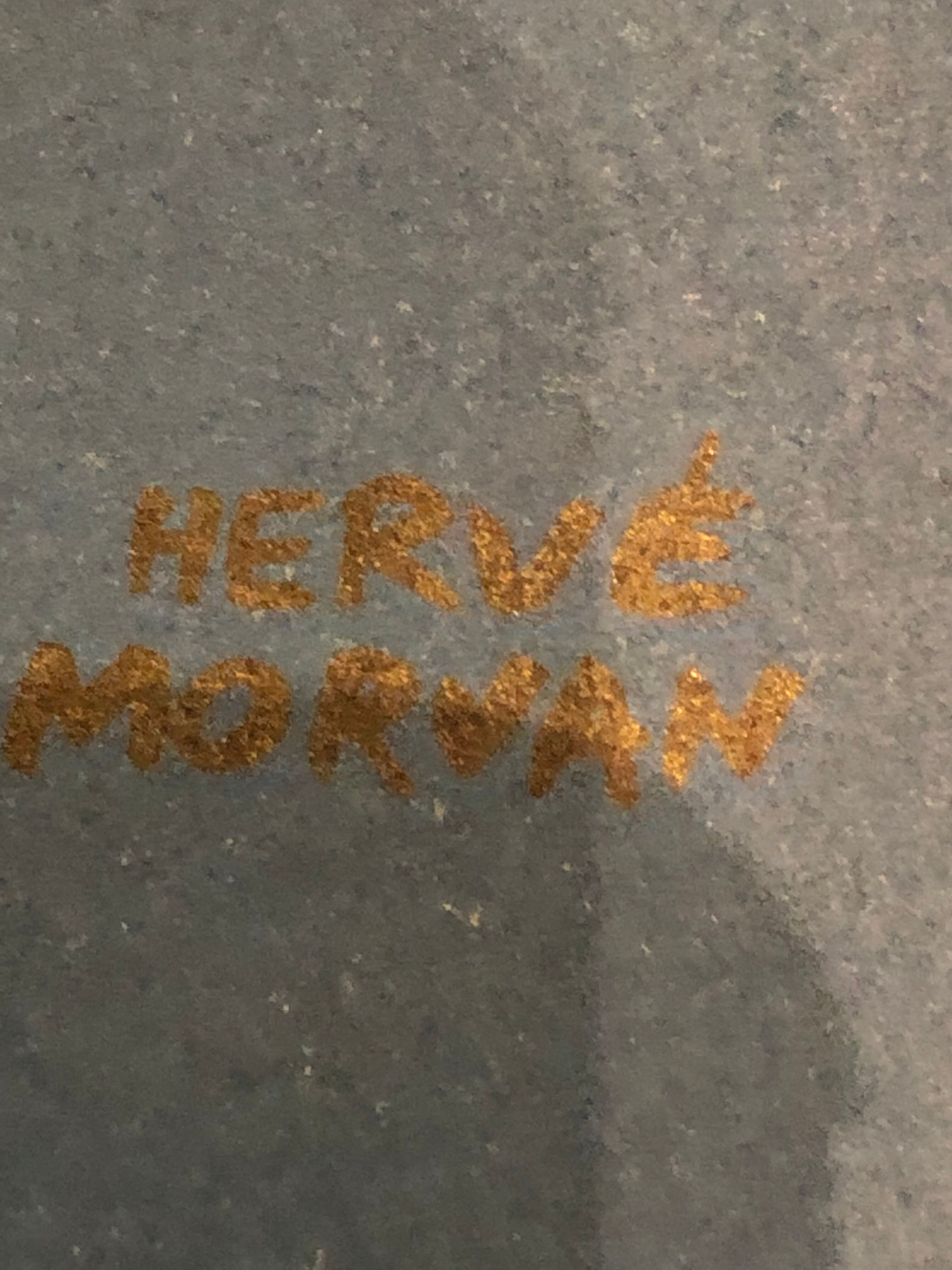 Original outdoor youth poster hervé morvan signed illustrator