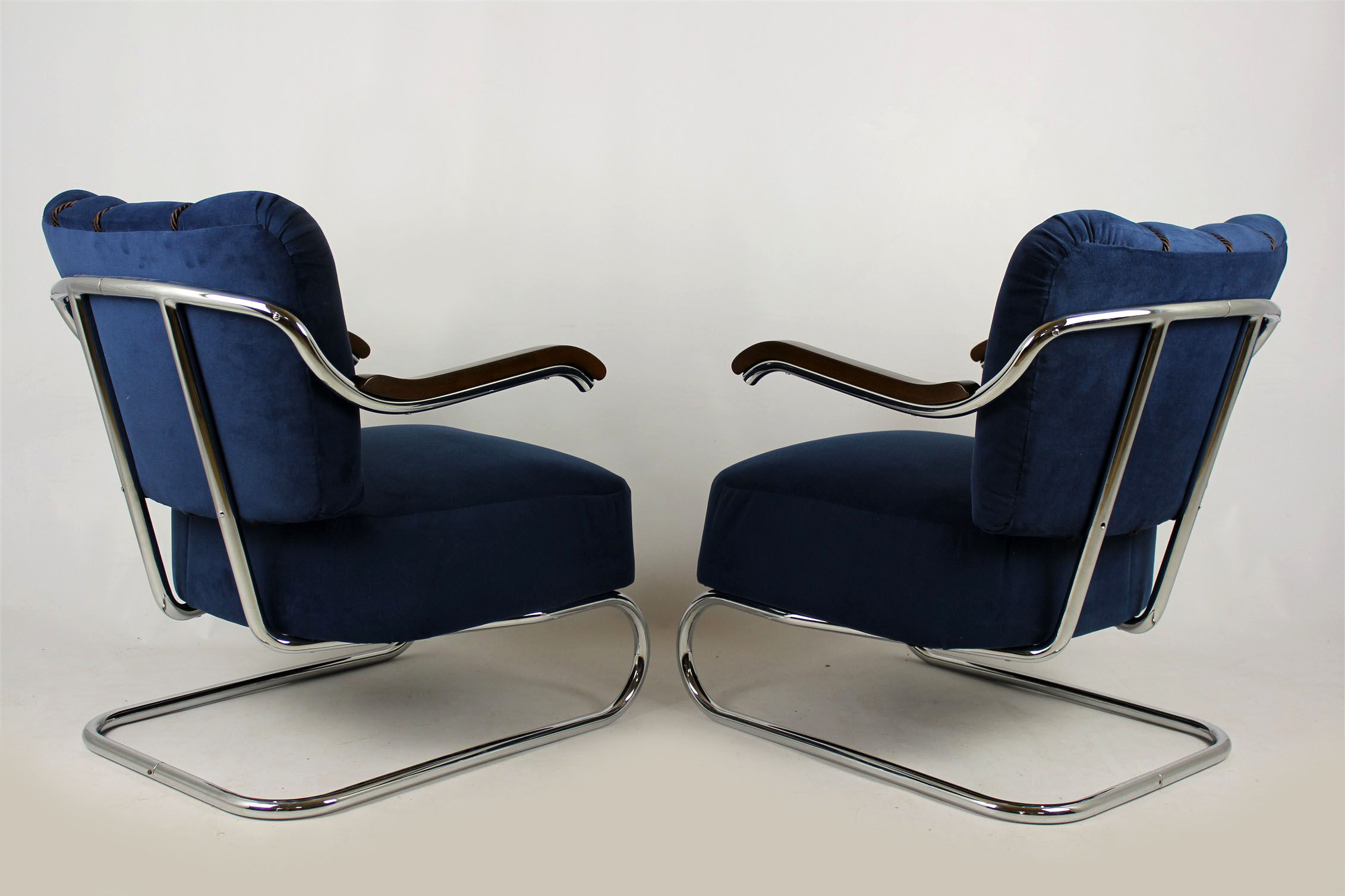 Cantilever armchairs from Mücke Melder, 1930