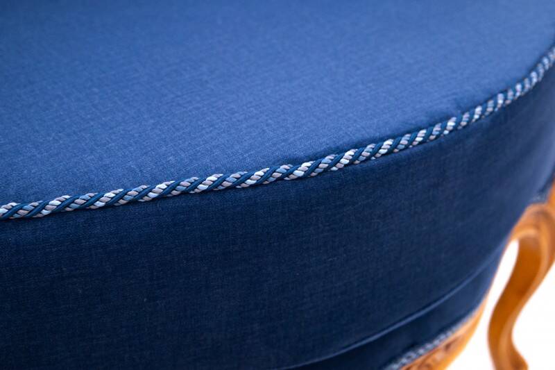 Bergère armchairs, France, circa 1920. After renovation.