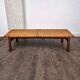 Rattan and oak bench by Børge Mogensen, 1960