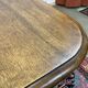 Henri II walnut table from the early 20th century with extensions.
