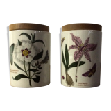 Pair of porcelain pots