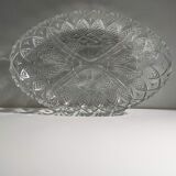 Empty pocket in chiseled glass