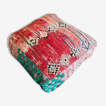 Pouf marocain Boujad berbere pour le sol