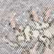 Tapis oriental turc vintage gris et crème