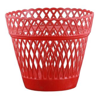 Old red basket