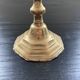 Classic brass candlestick