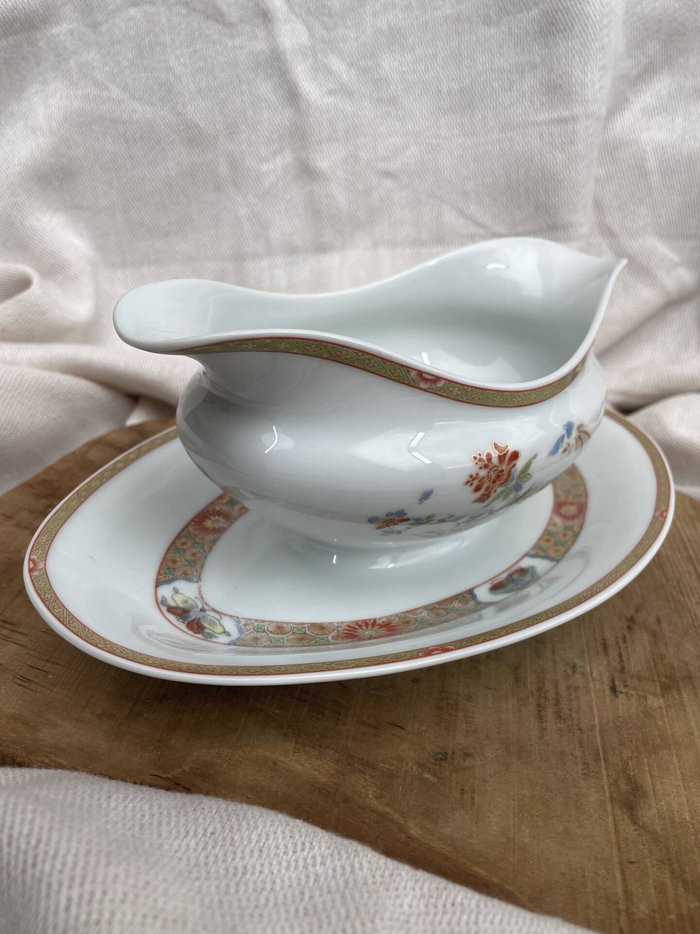 Sauceboat Bernardaud Limoges "Masterpiece"