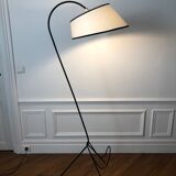 Tripod floor lamp and magazine door 1950