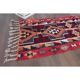 1970s Vintage Turkish Hand-Knotted Wool Cotton Purple Runner Rug 83x310