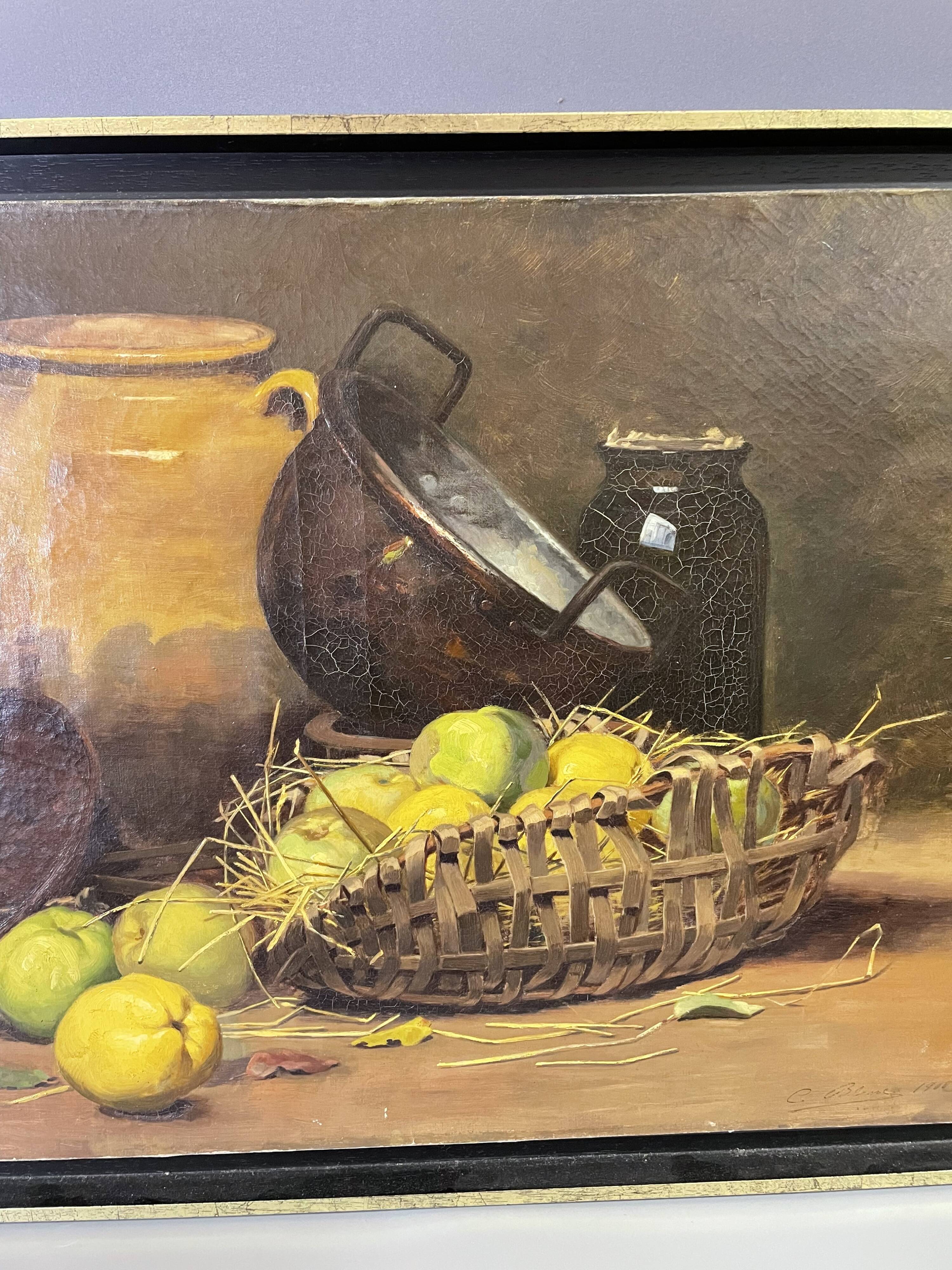 Nature Morte aux Cuivres par Claude Francois BLANC