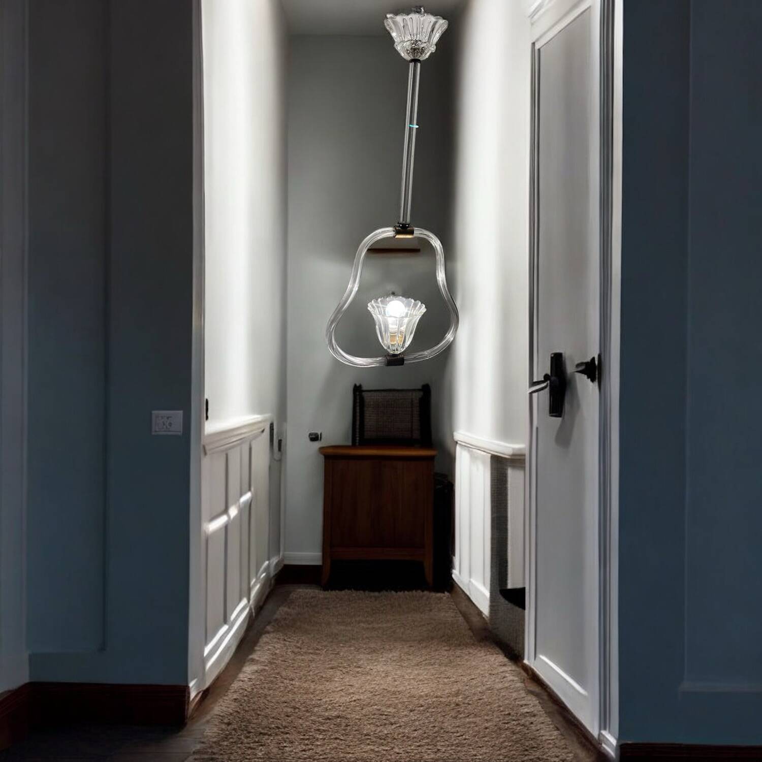 Murano Glass Light Pendant 1950’s