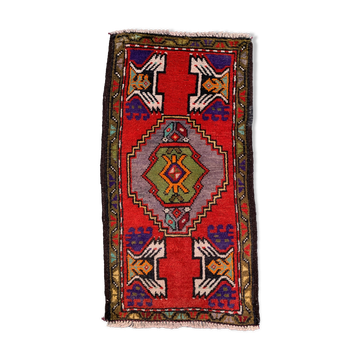 Tapis turc vintage 100x51 cm
