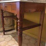 Marble tray pine toilet Cabinet