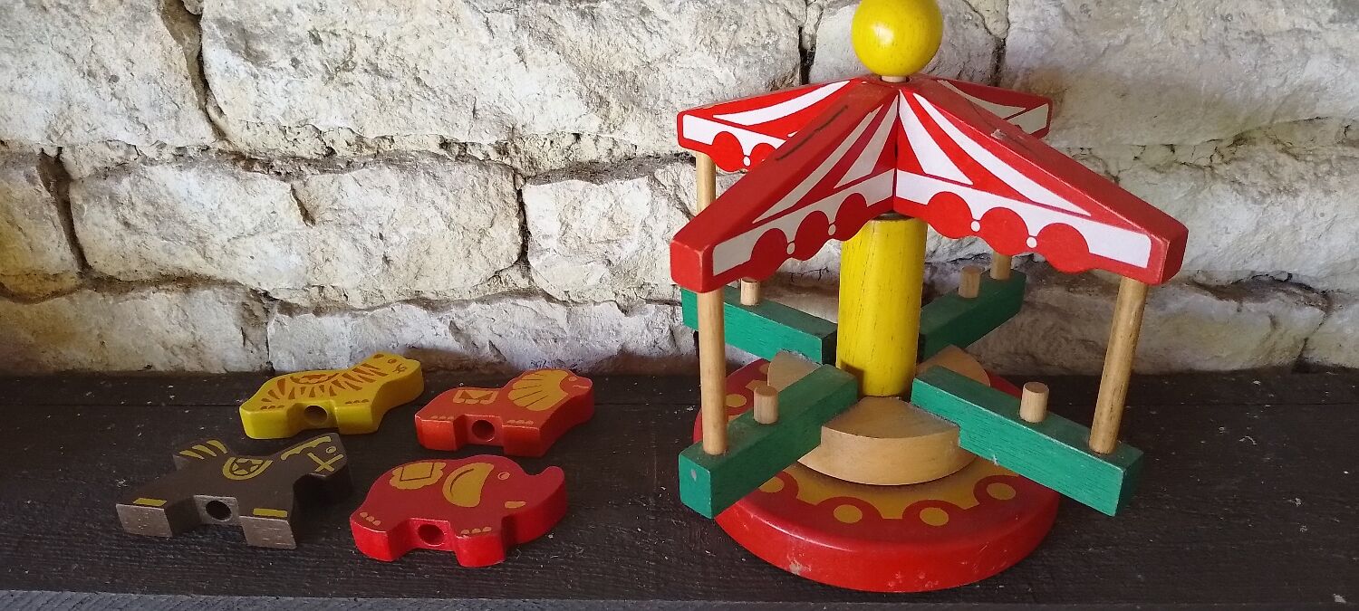 Vintage wooden toy